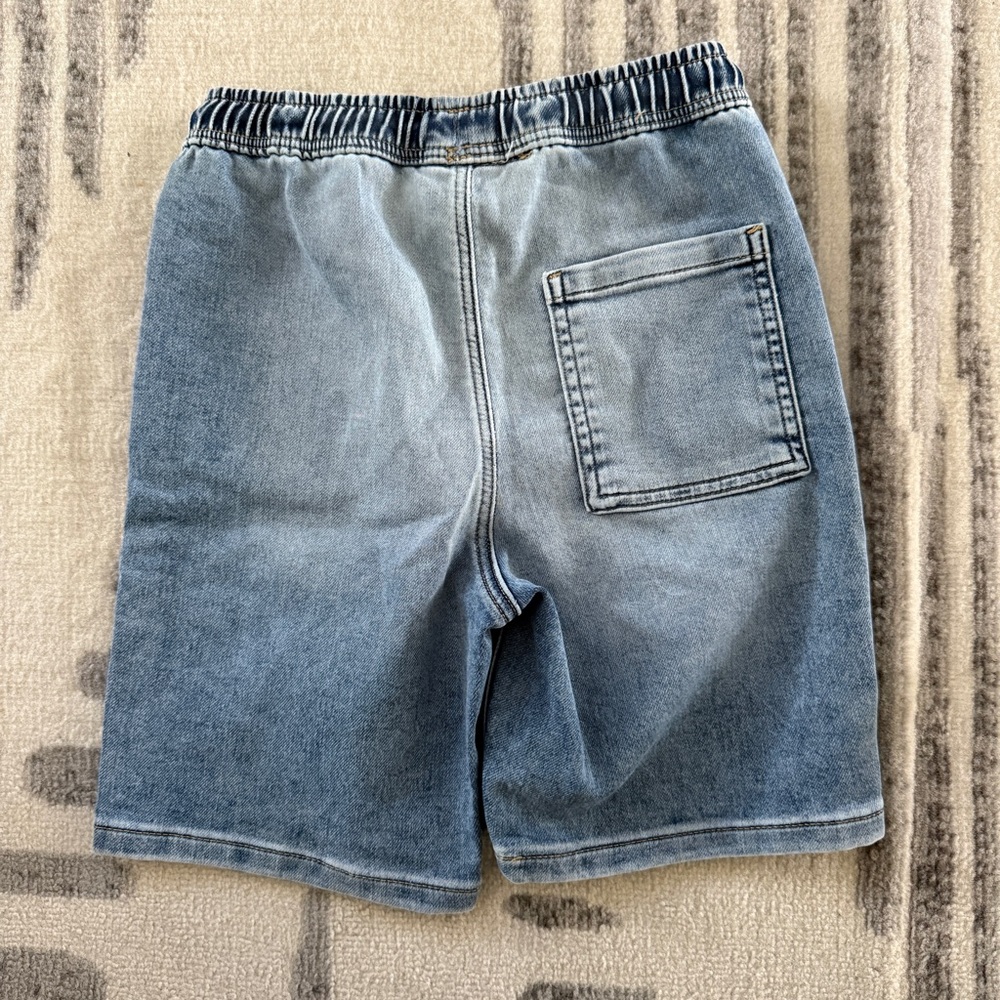NWT H&M Drawstring Denim Shorts 6X - Picture 4 of 7